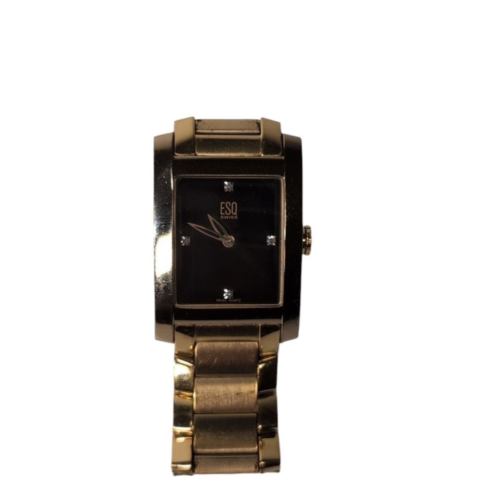 Gold SWISS ESQ WATCH